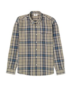 Overhemd lange mouw groen