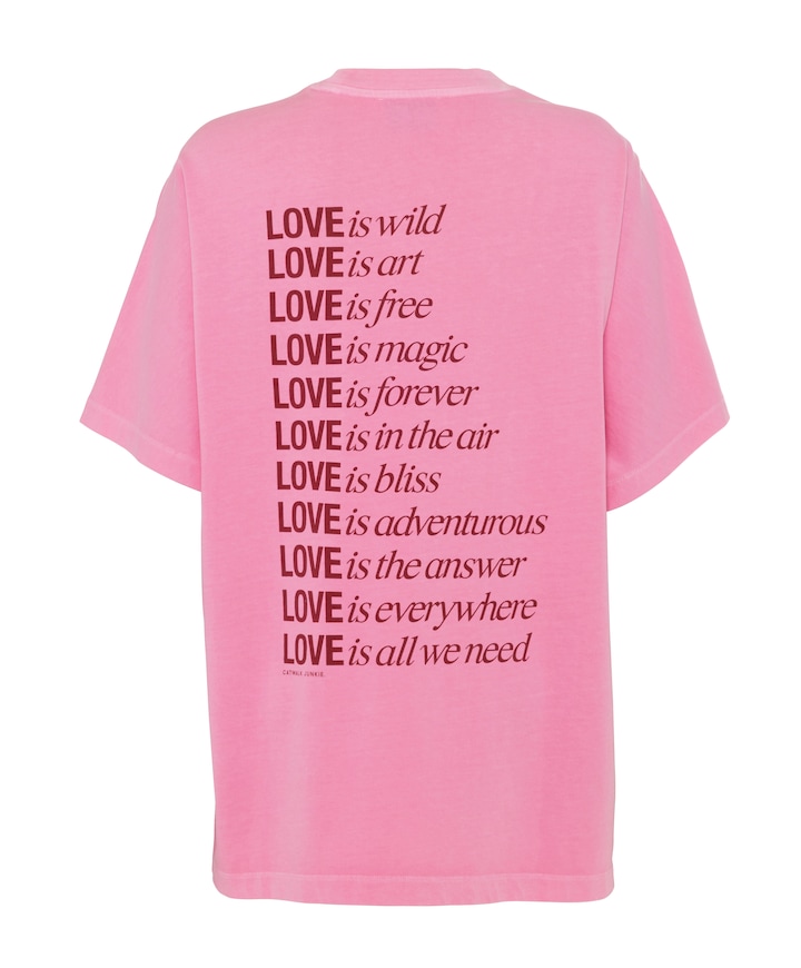 Dames T-shirt roze