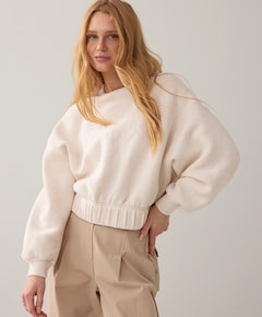 Dames sweater beige