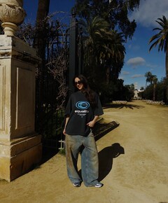 Uniseks t-shirt grijs