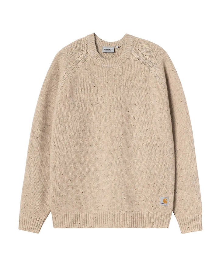 Heren sweater beige