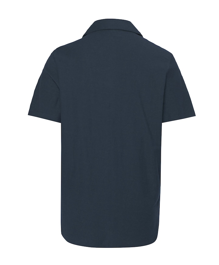 Heren overshirt blauw