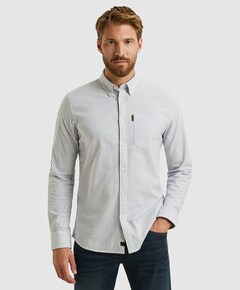 Overhemd lange mouw blauw