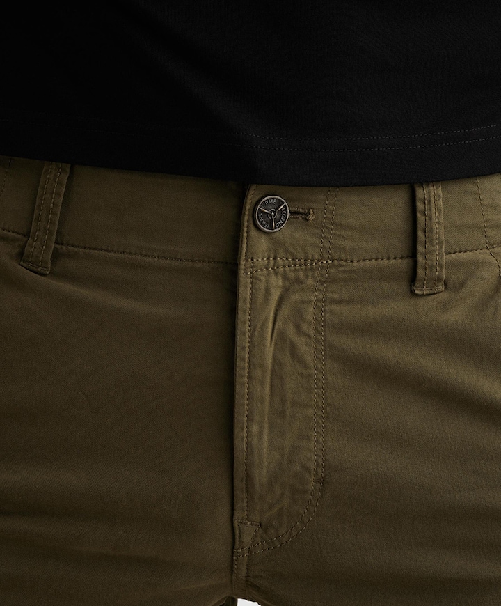 NORDROP CARGO SHORTS STRETCH TWILL heren korte broek groen