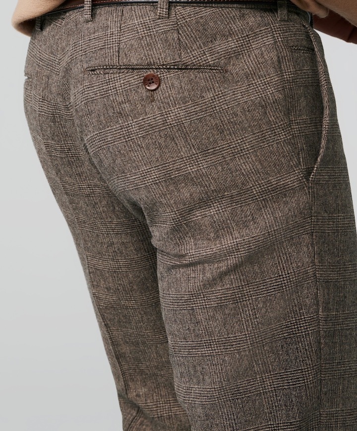 BONN Art.2-8811 heren pantalon bruin