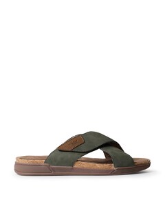 heren sandalen groen