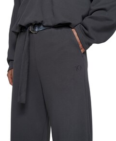 banana  fleece dames broek blauw