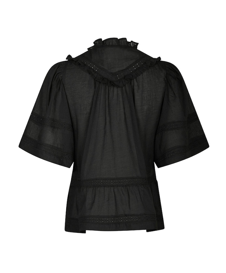 Dames blouse zwart