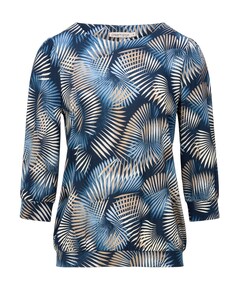 Dames longsleeve blauw