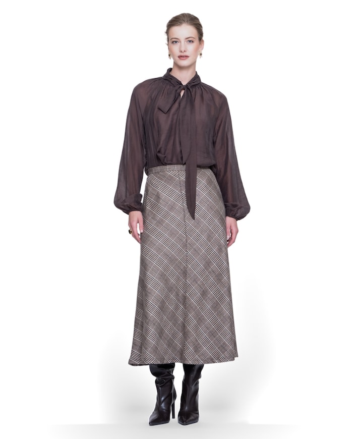skirt dames korte broek bruin