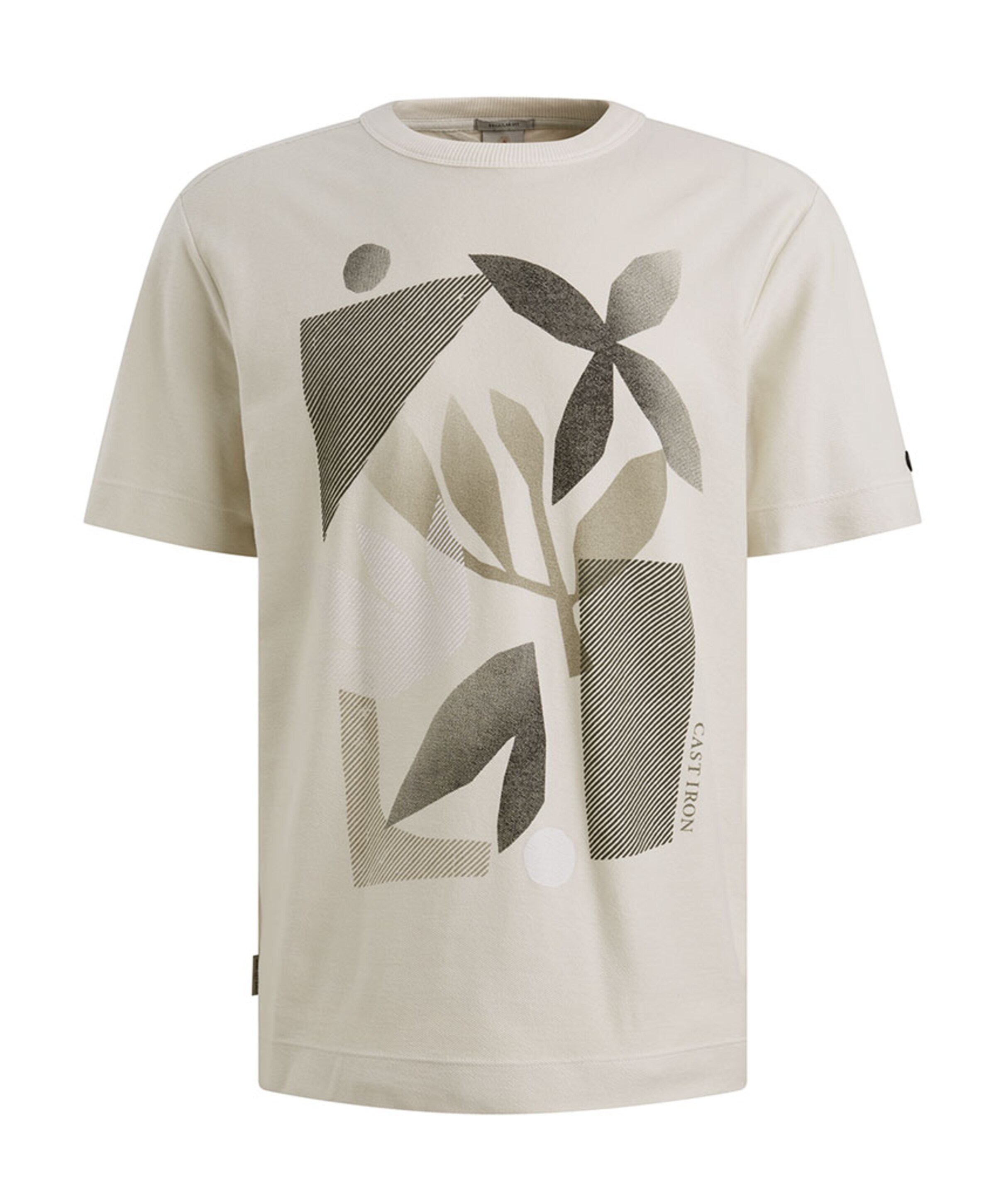 Heren t-shirt beige