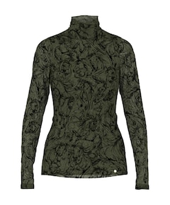 Dames longsleeve groen