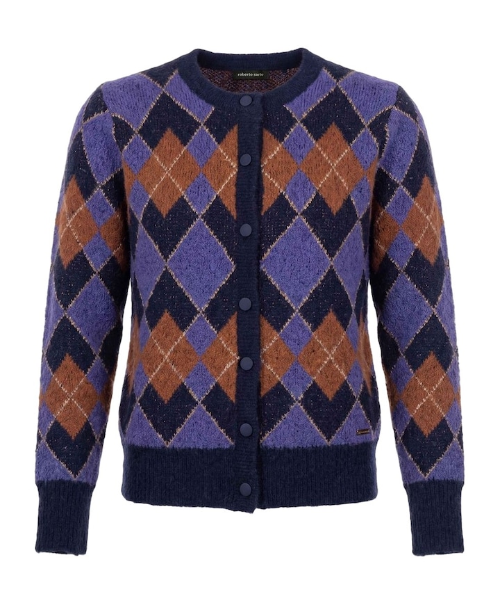 Dames vest blauw