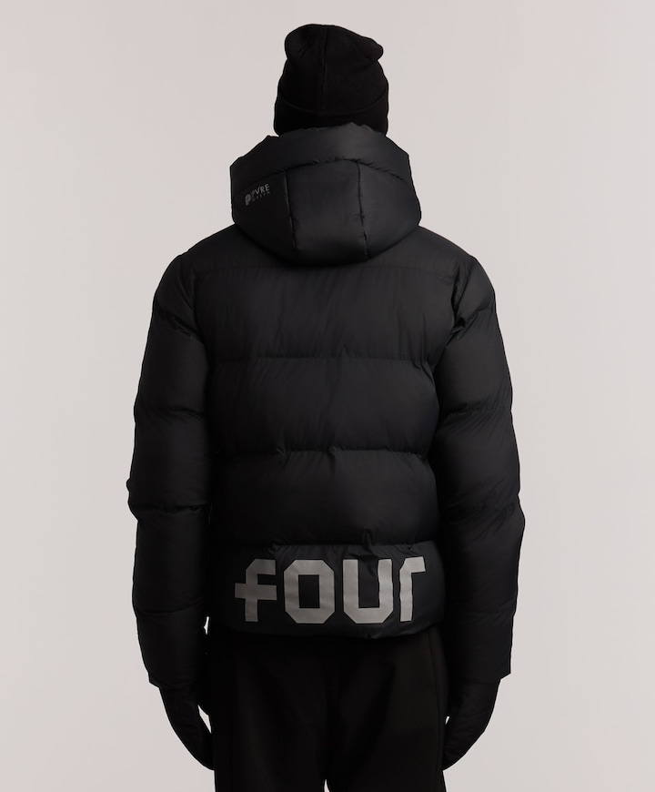Heren ski-jas zwart