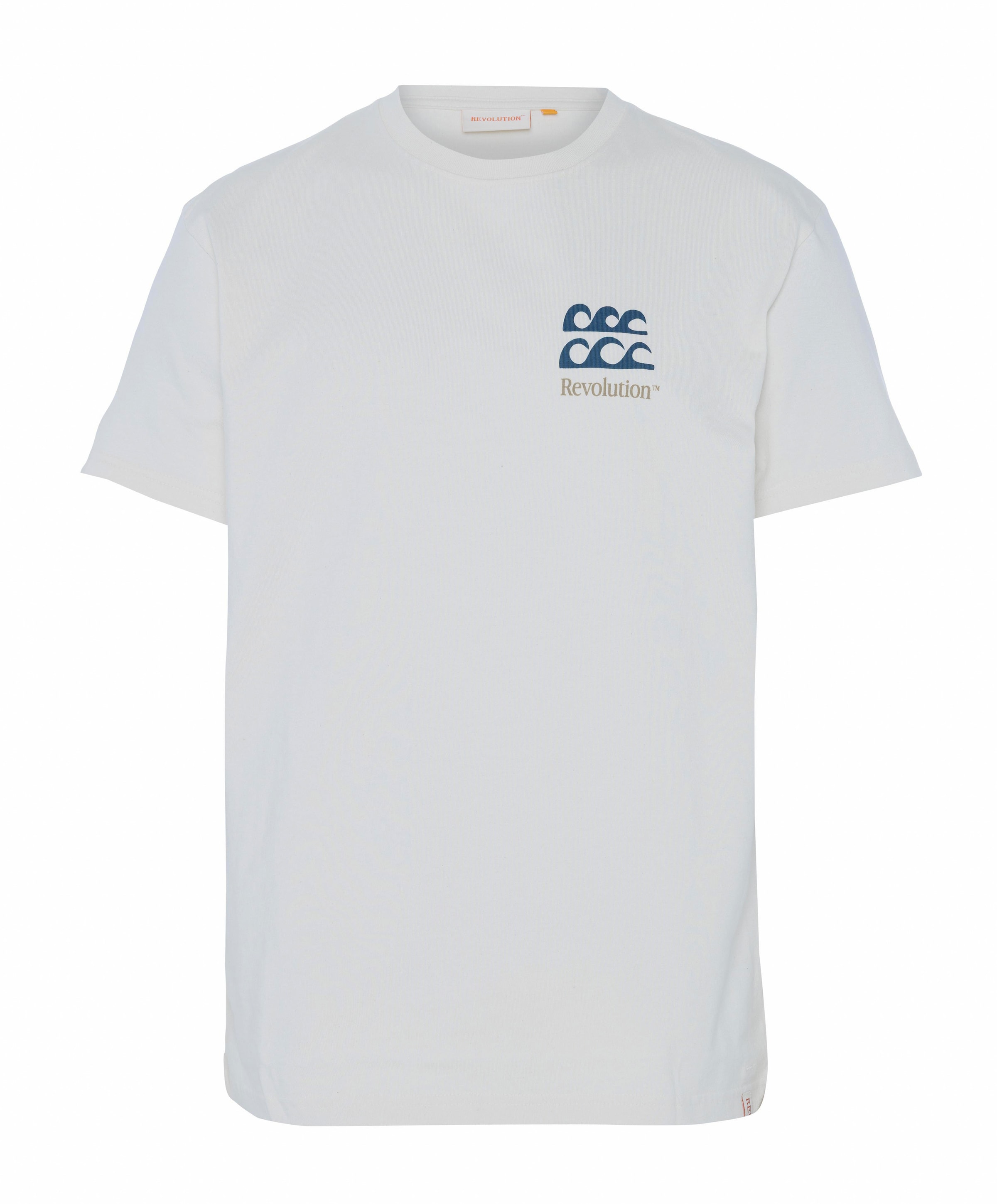 Heren T-shirt ecru