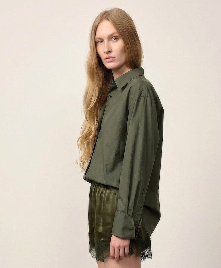 Dames blouse groen