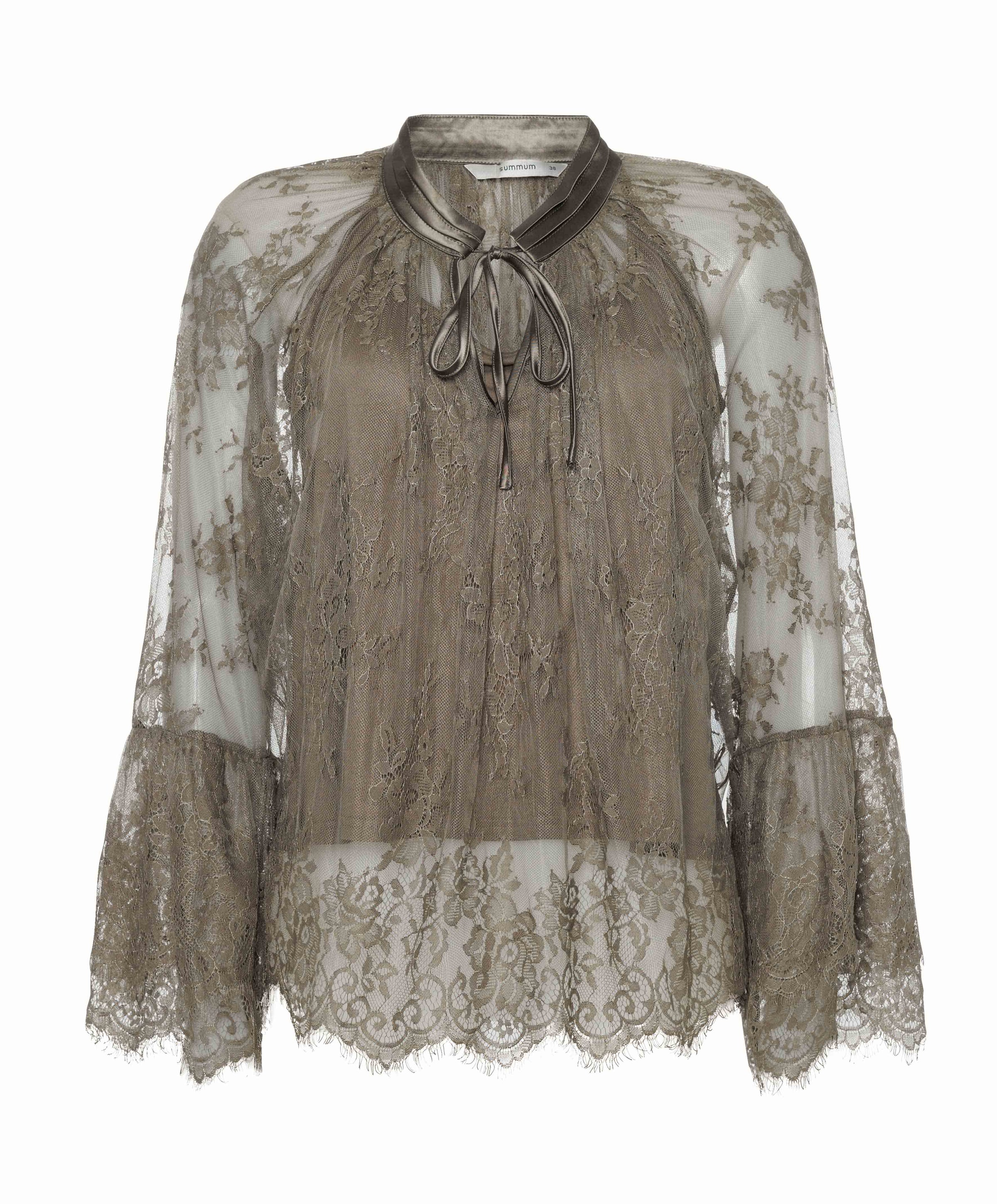 Dames blouse groen