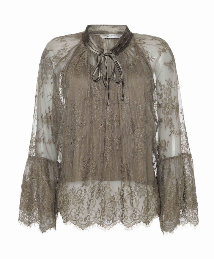 Dames blouse groen