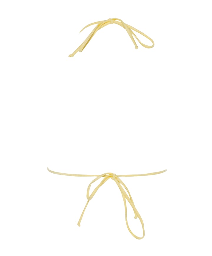 Dames bikinitop geel