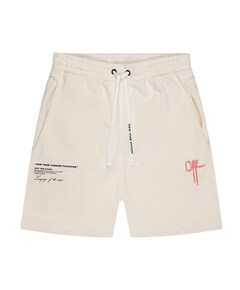 Neo Sweat korte broek ecru