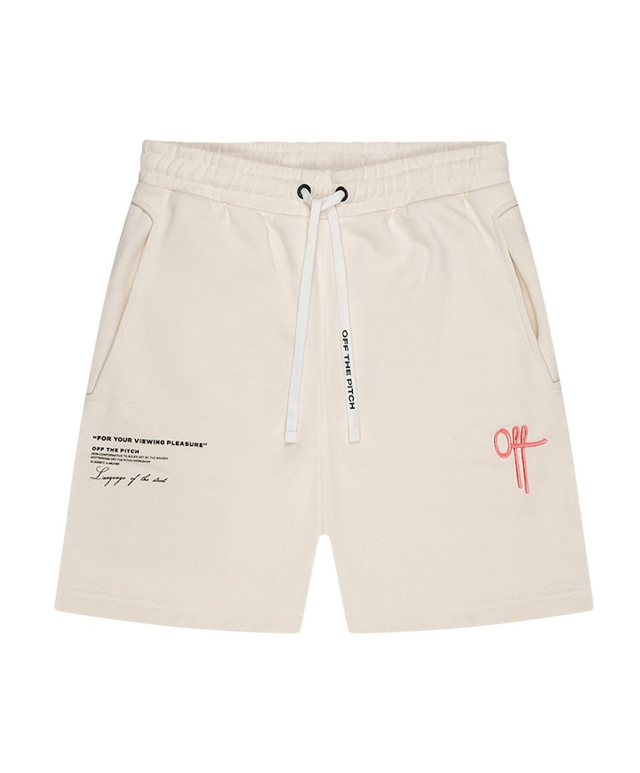 Neo Sweat korte broek ecru