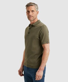 Heren polo groen