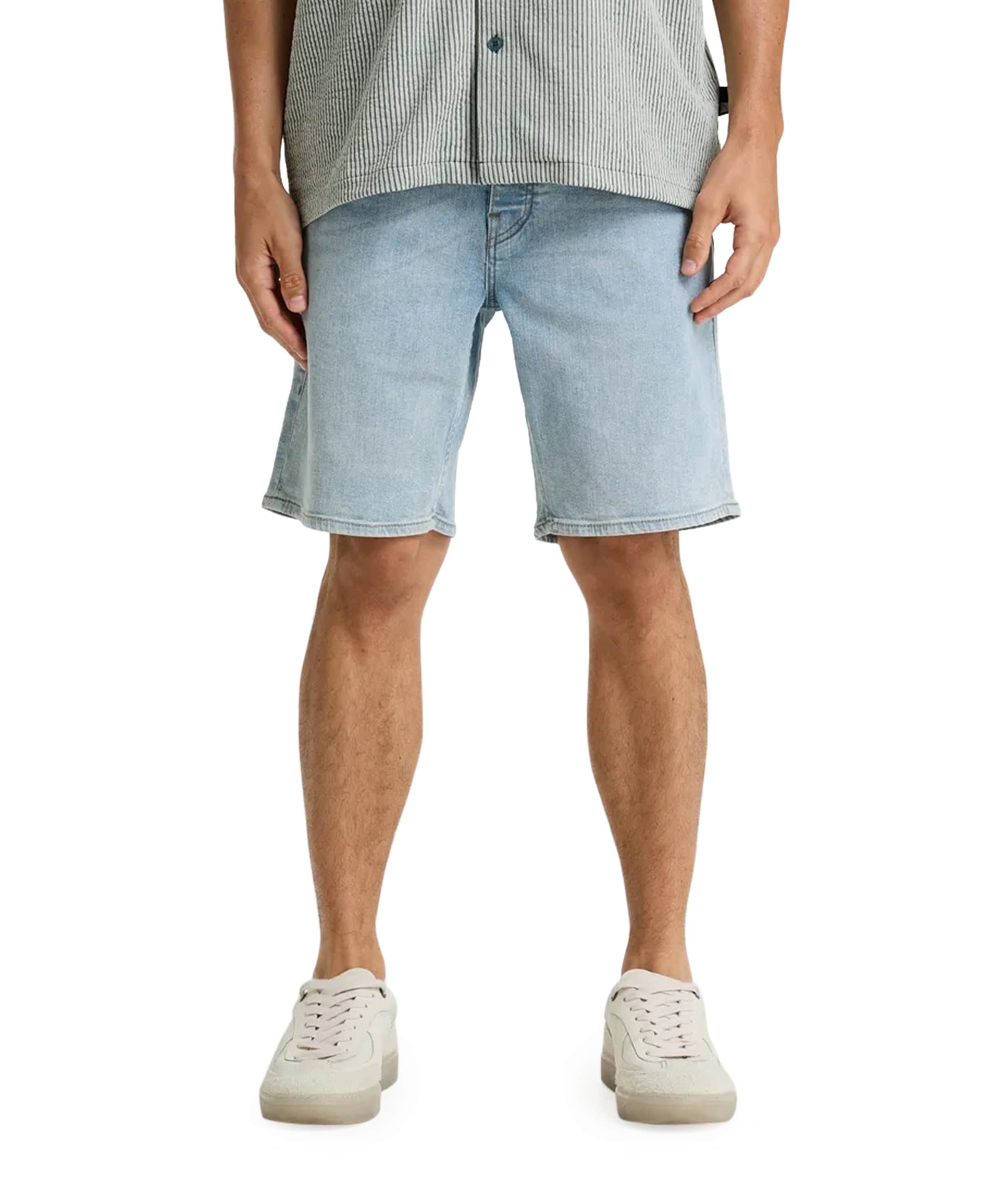 EVAN.S ZONE heren korte broek blauw