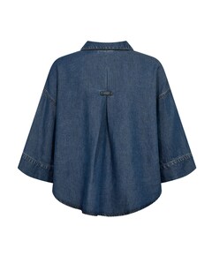 Dames blouse blauw