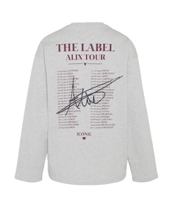 Dames longsleeve grijs