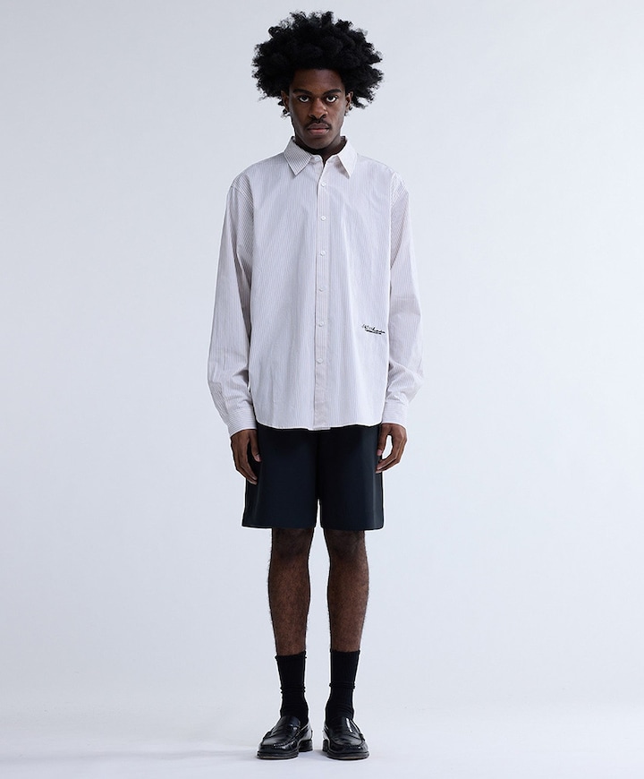 Heren overhemd lange mouw multicolor