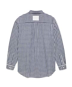 Heren overhemd lange mouw blauw