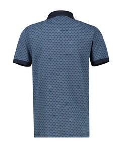 Heren polo blauw