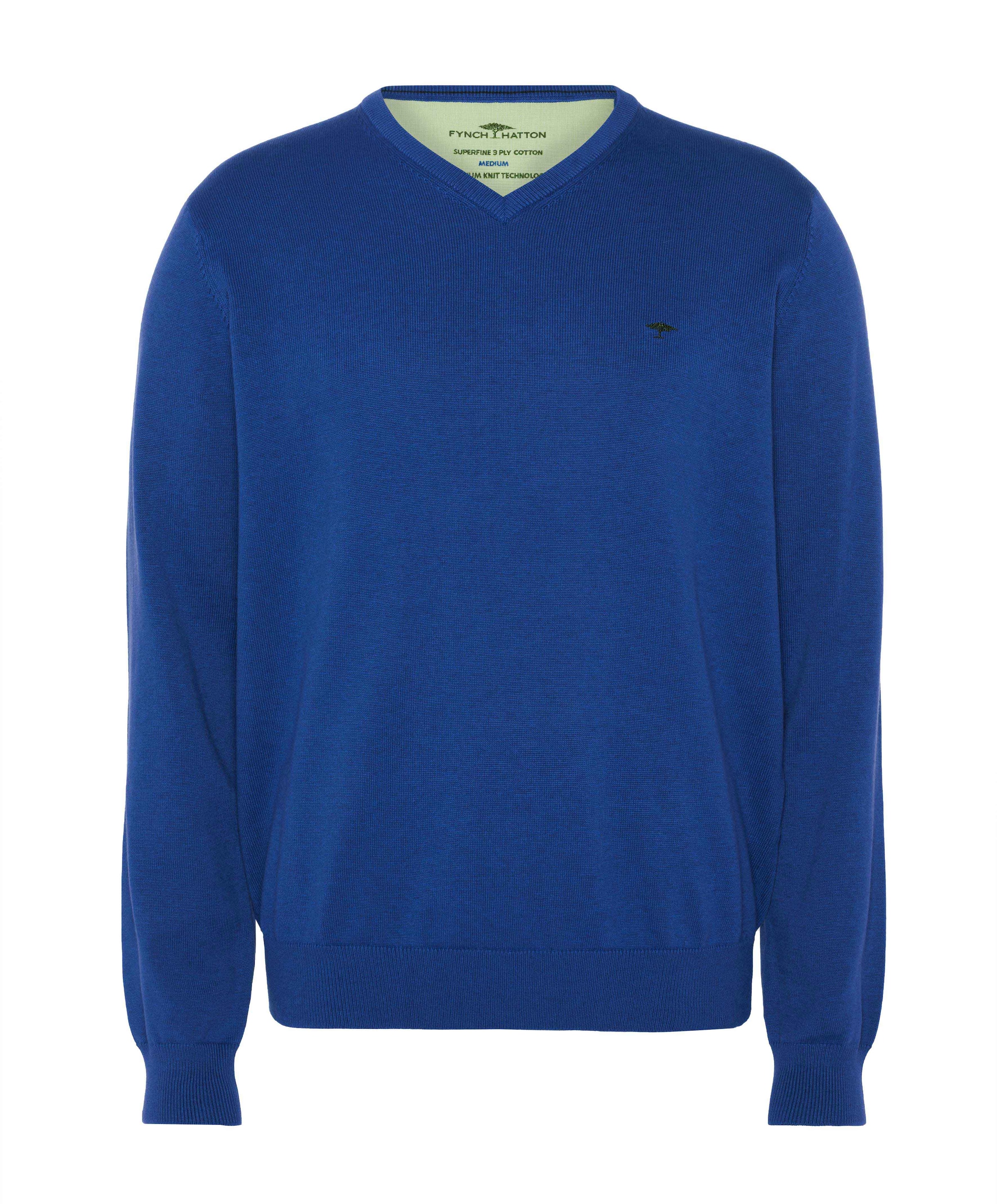 Heren trui blauw
