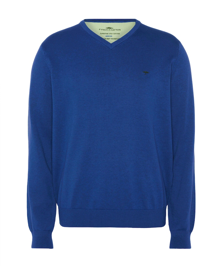 Heren trui blauw