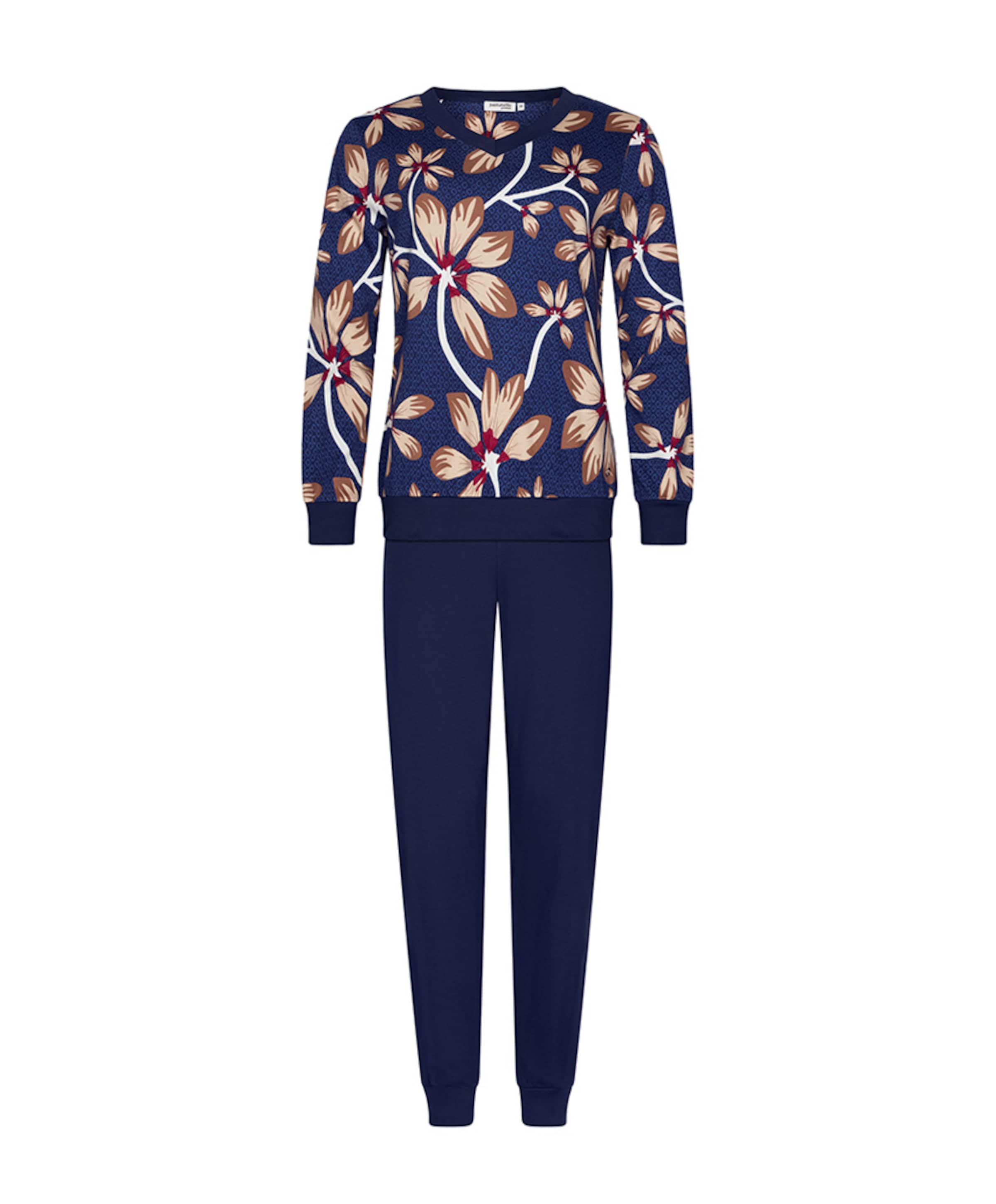 Dames pyjamaset blauw