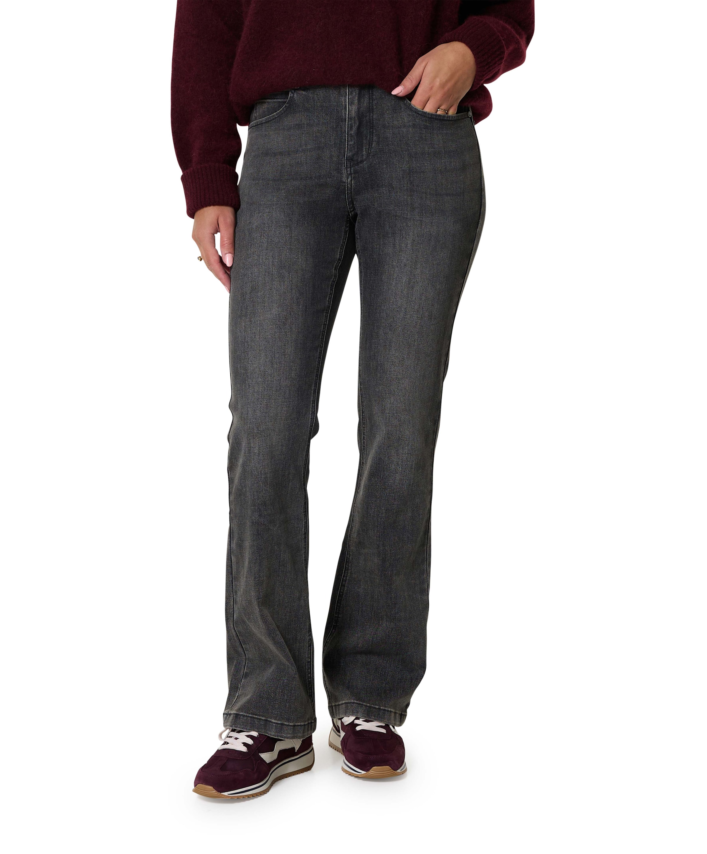 Bibette overdye jeans zwart