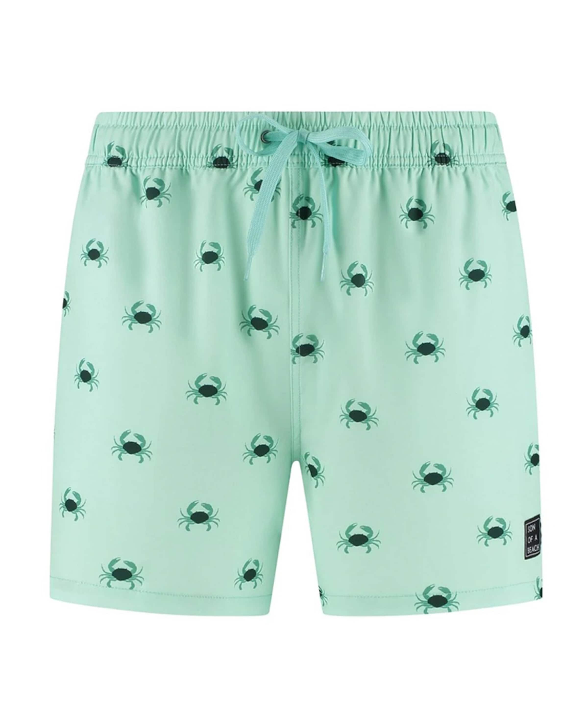 Heren zwemshort groen