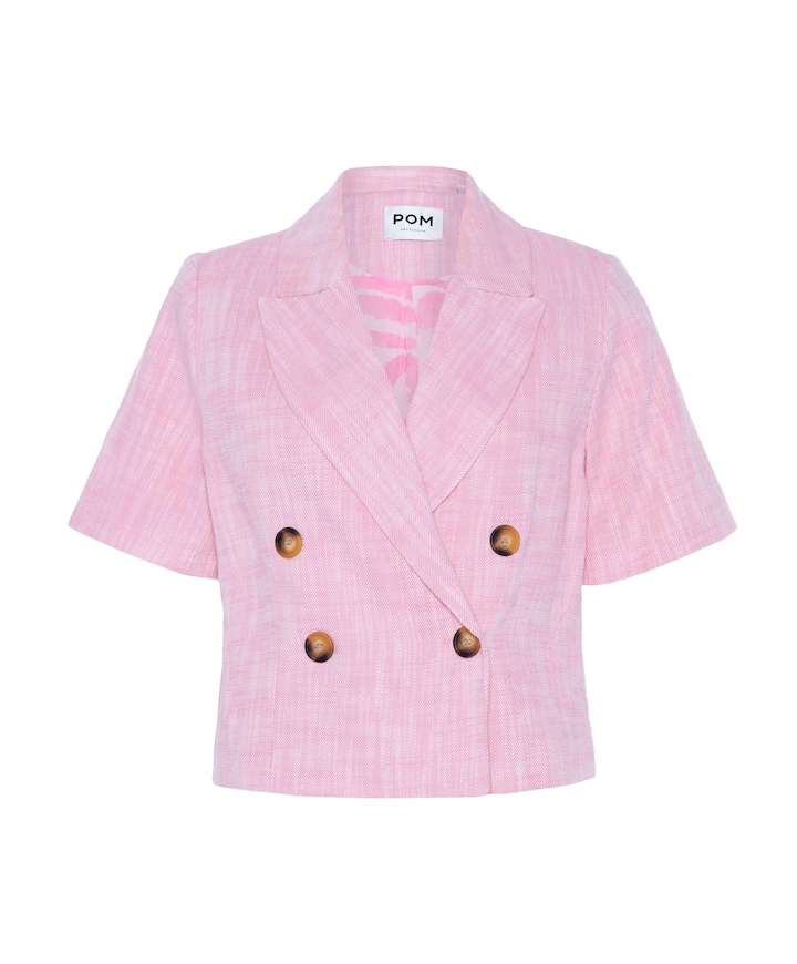 Dames blazer roze