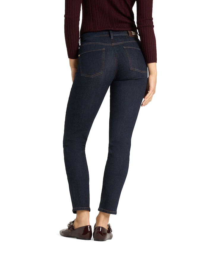 Piper cropped dames jeans blauw