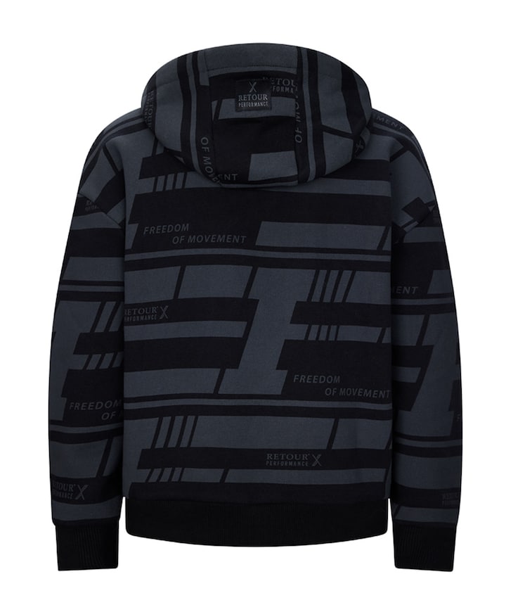 Jongens hoodie zwart