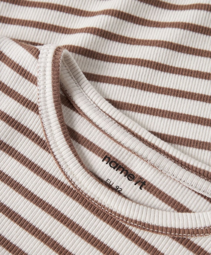 Uniseks longsleeve beige