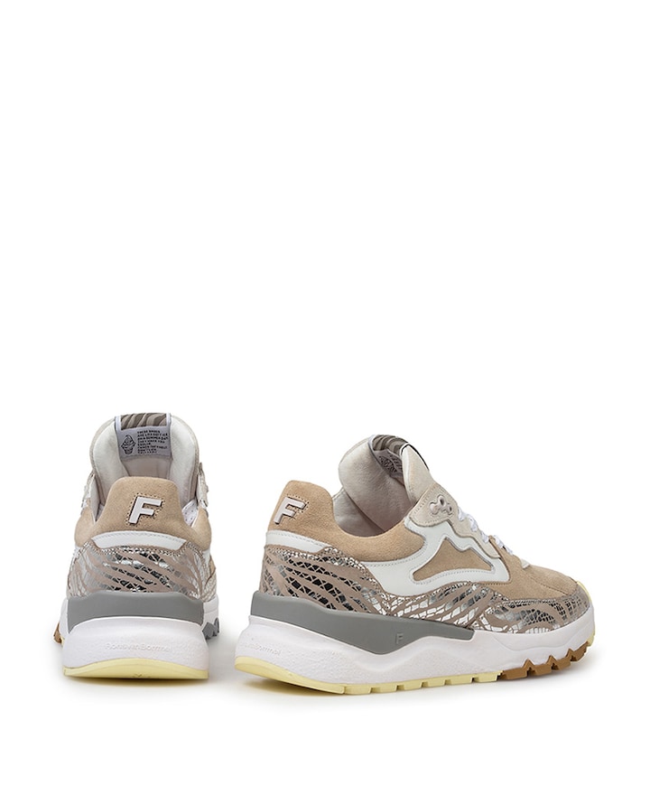 dames sneakers beige