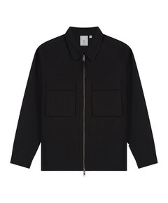 Heren overshirt zwart