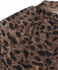 Dames T-shirt bruin