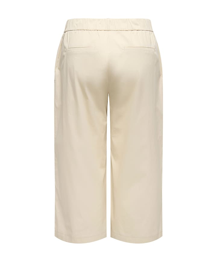 CARANNY HW BELT LONG CULOTTE PNT dames broek beige
