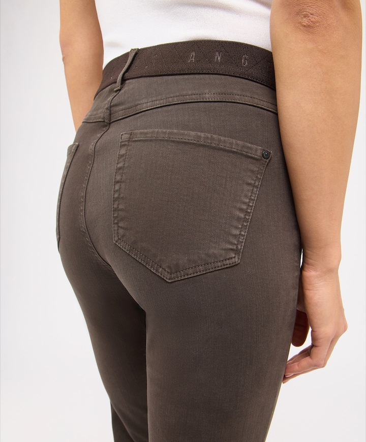 ORNELLA SPORTY dames jeans bruin