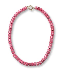 Dames ketting roze