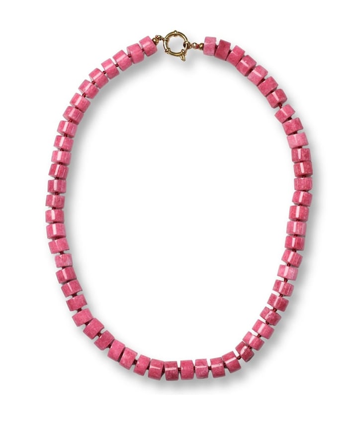 Dames ketting roze