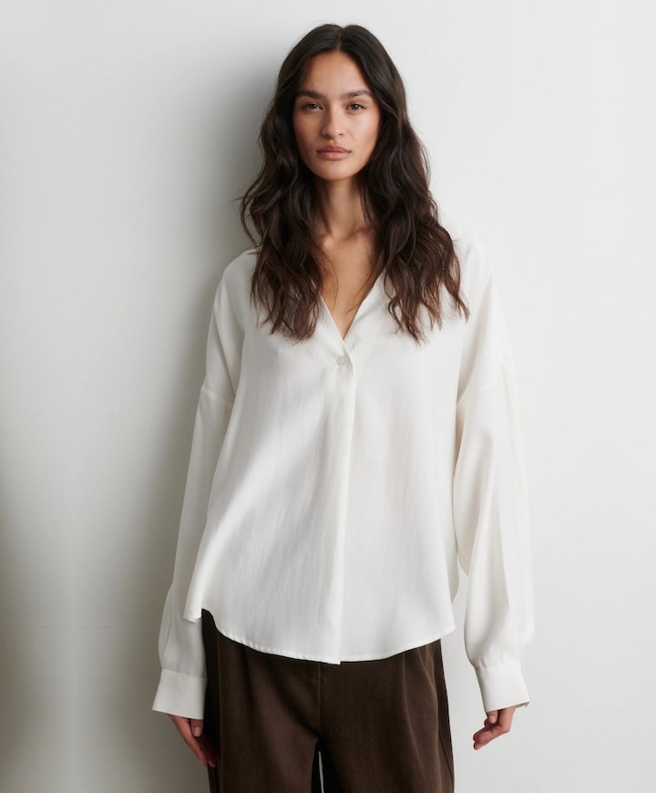 Dames blouse ecru