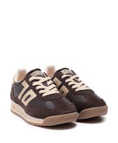 JOGGER dames sneakers bruin